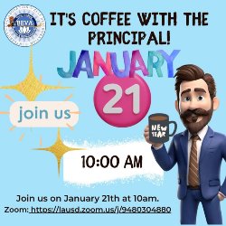 coffee with the principal flyer